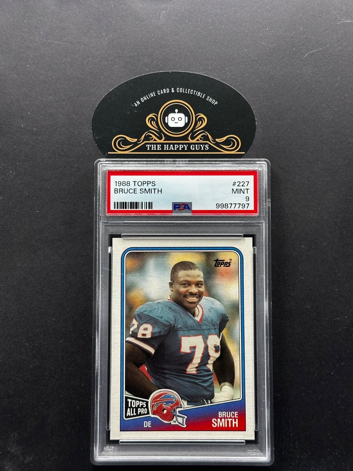 PSA 9 1988 Topps Bruce Smith #227