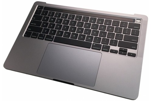 OEM A2338 Topcase Keyboard Battery Apple Macbook Pro 13" M1 Space Gray Grade C