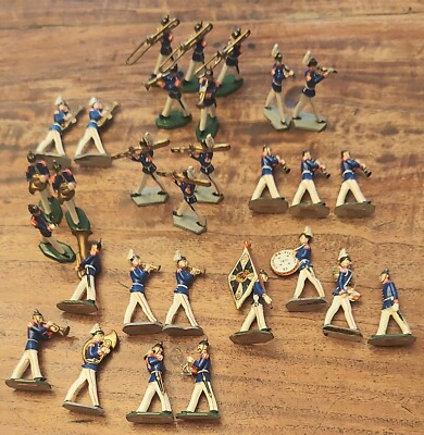29 Historische Zinnfiguren 40mm / 60mm Zinnsoldaten GRENADIER-REGIMENT 89 (1871)