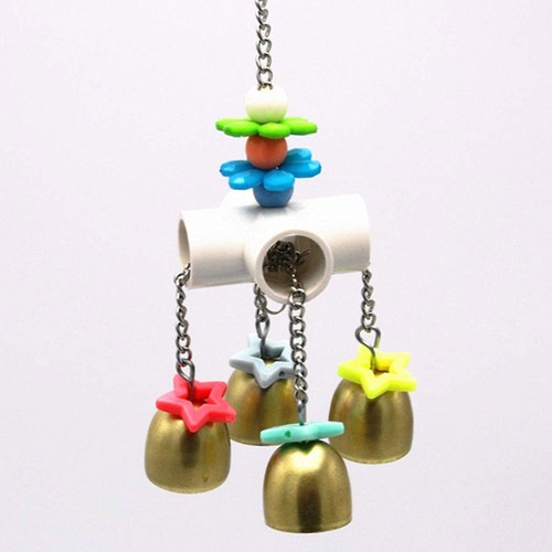Points de vente Bird Accessories Pet Toys Jouet À Mâcher Perroquet De Cloche Cage Oiseaux