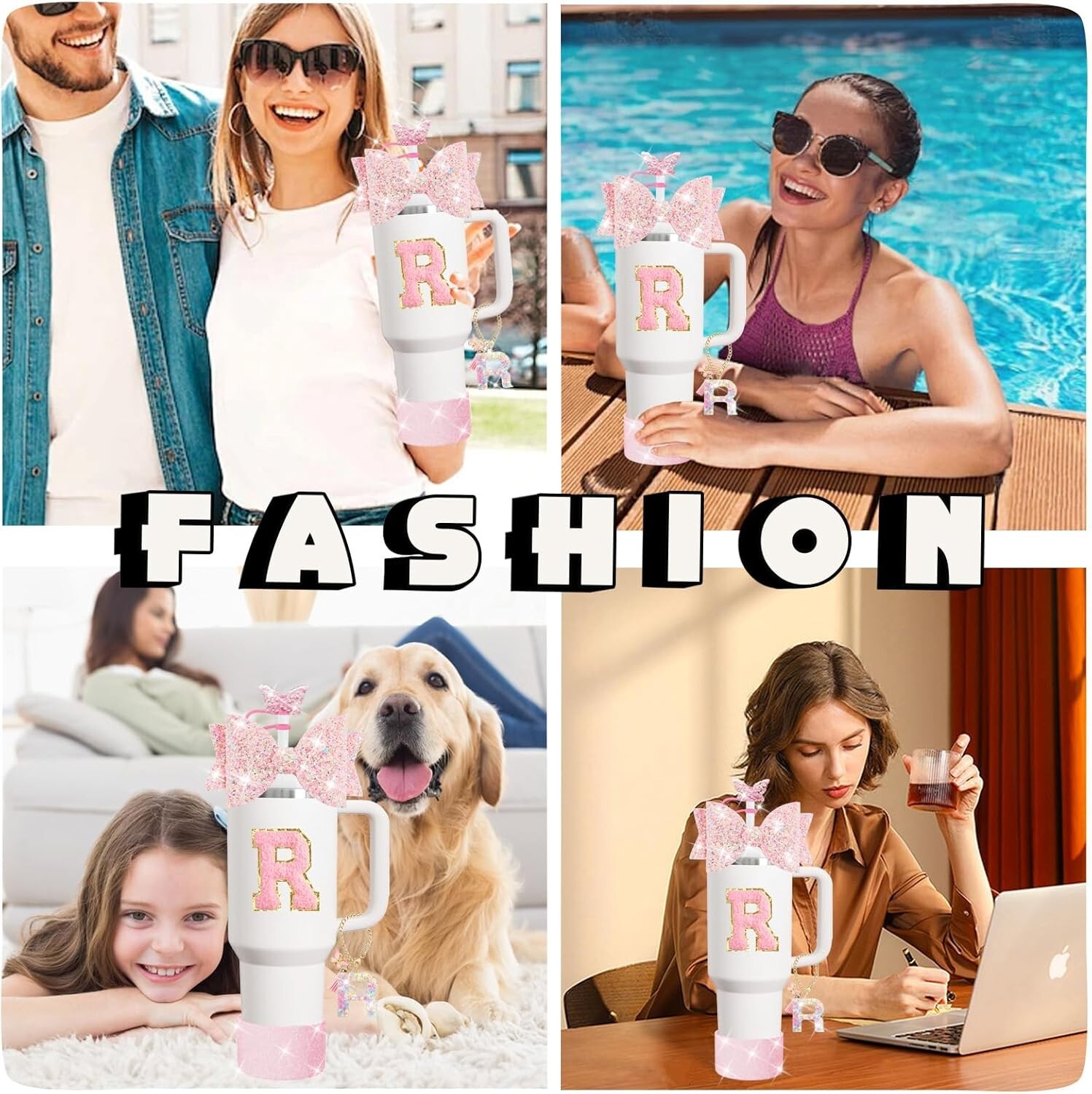 8PCS Stanley Cup Accessories Set for Stanley Cup 30oz 40oz Tumbler ...