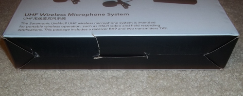 NEW Saramonic UwMic9S Kit 2 RX9+TX9+TX9 2-Person Wireless UHF Lavalier System - Picture 3 of 6