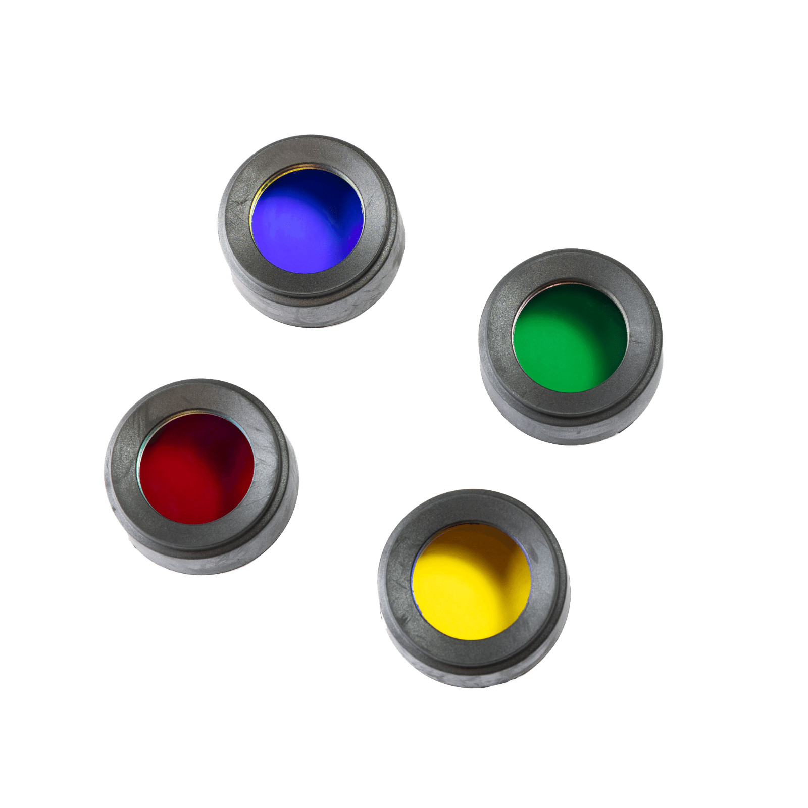 Ledlenser LED Torch Accessories - Ledlenser Colour Filter Cap 35.1mm, Set of 4