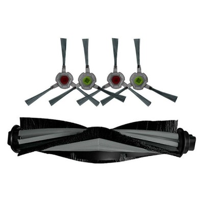 1x Hauptbürste 4x Seitenbürste Für Ecovacs Deebot U2 DGN22 U2 Pro Saugroboter