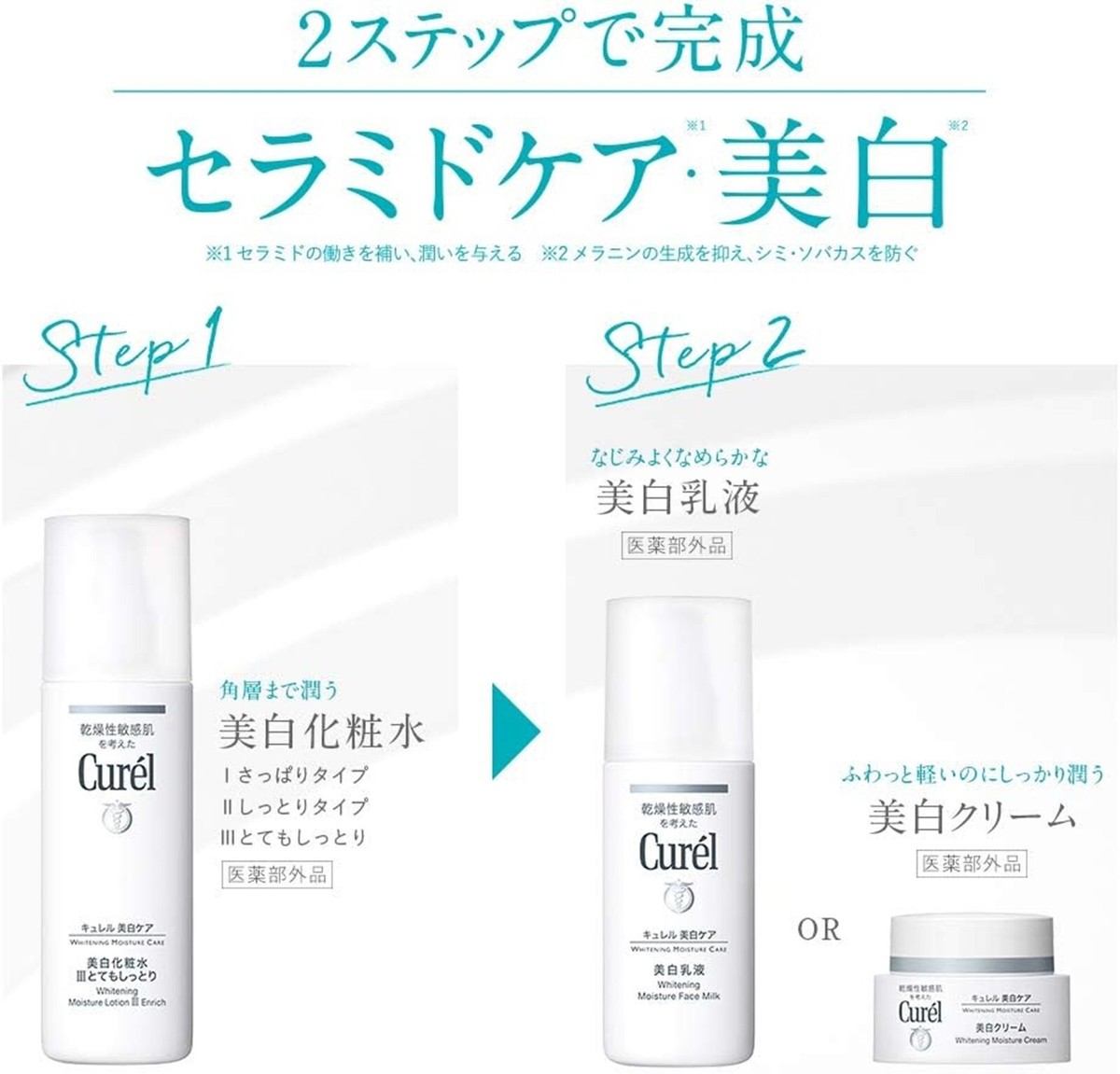 KAO Curel Moisture Facial Cream 40g Brightening Care | eBay