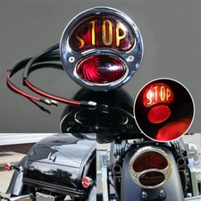 Vintage Red Led Stop Tail Brake Light For Harleycafe Racer 28-31 Ford Model A Vintage Red Led Stop Tail Brake Light For Harleycafe Racer 28-31 Ford Model A