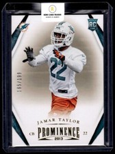 2013 Panini Momentum Rookie Jamar Taylor Rookie 165/199 #138 Miami Dolphins