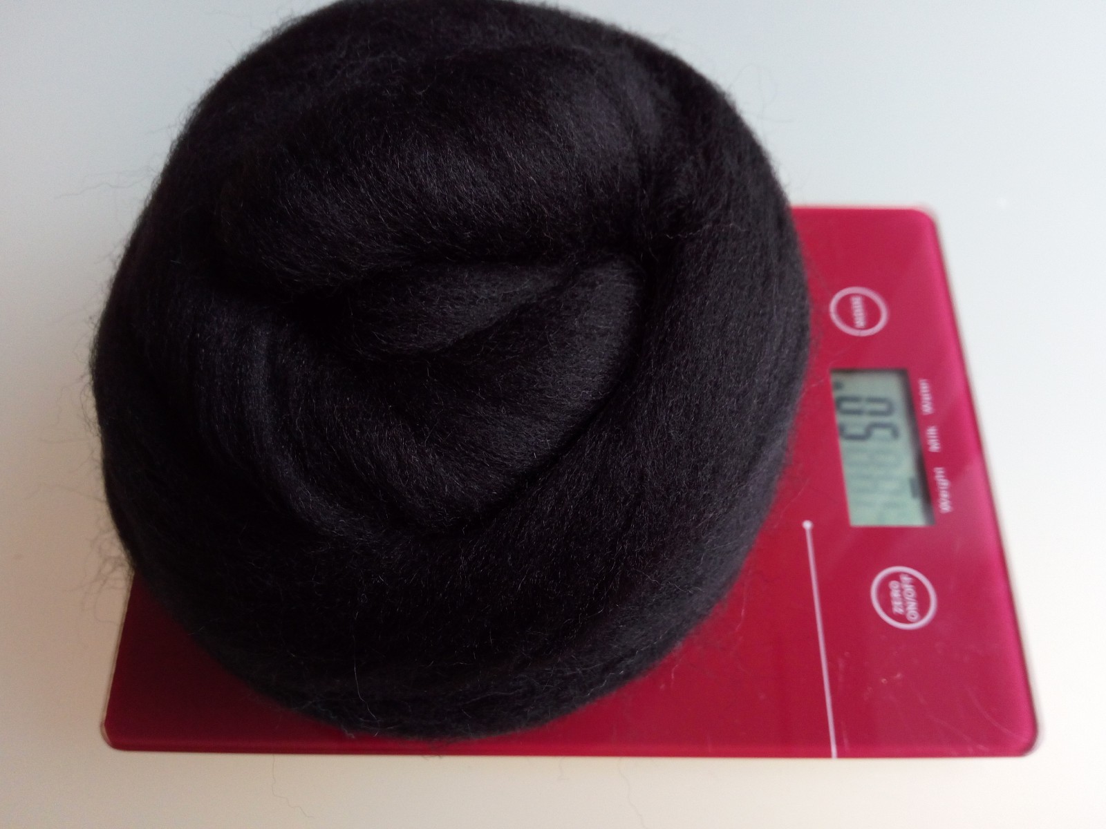 Black* Merino Wool Roving Tops Hand Dry Needle Wet Felting 25g 150g