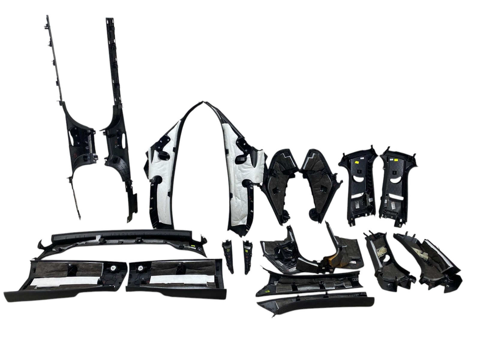 2016 - 2020 BENTLEY BENTAYGA OEM A B C & D PILLAR INTERIOR TRIM PANEL SET x19