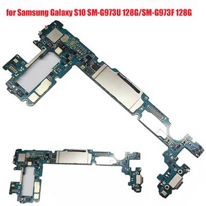 Für Samsung Galaxy S10 SM-G973F 128GB Hauptplatine Unlocked Main Motherboard