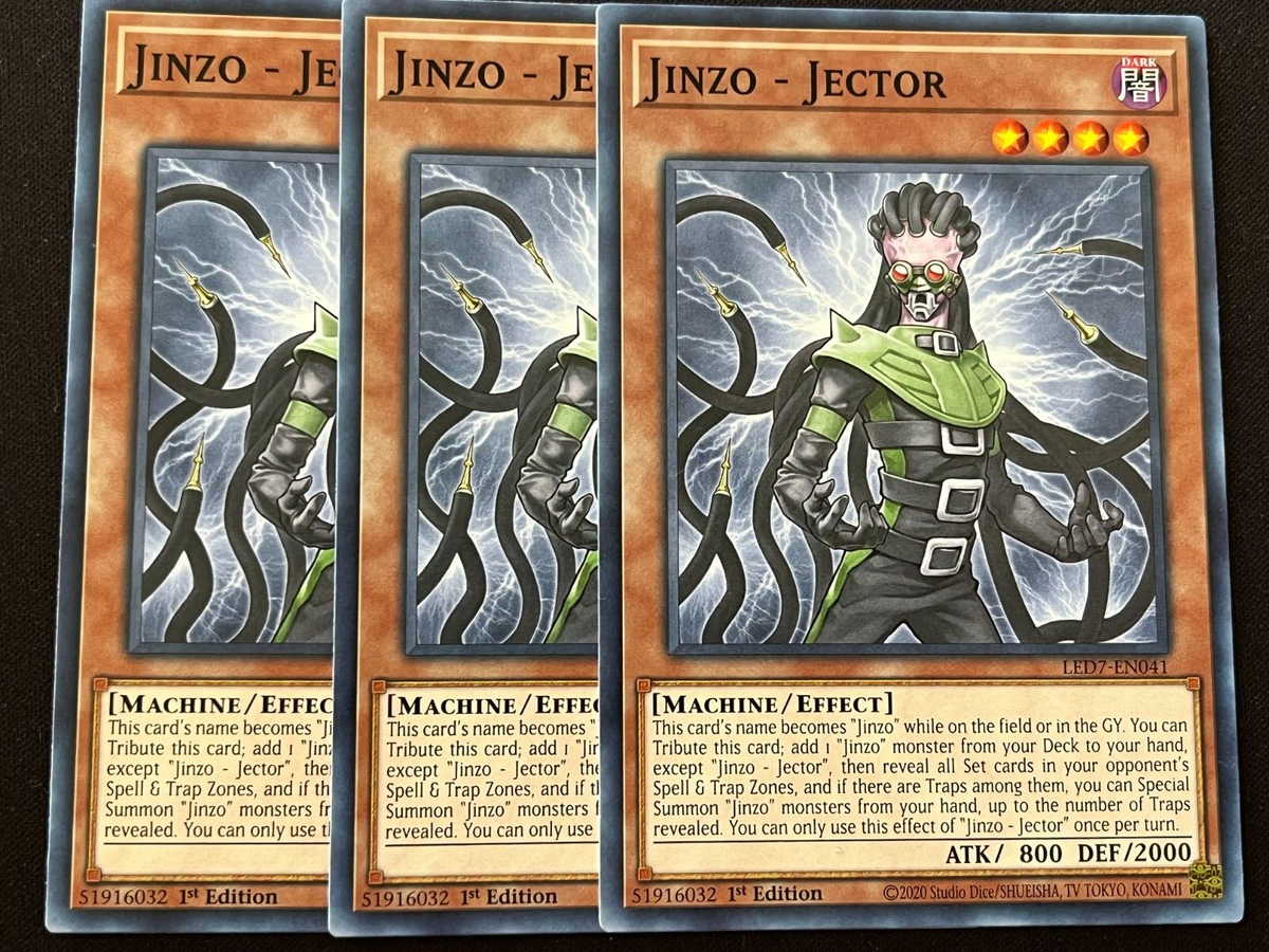 yugioh master duel jinzo deck YUGIOH JINZO DECK- LAYERED- LORD- MENACE- JECTOR- RETURNER- COSMOS-  AMPLIFIER NM