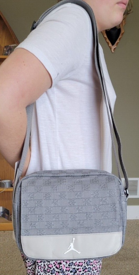 Nike Air Jordan Jumpman Monogram Messenger Shoulder Bag