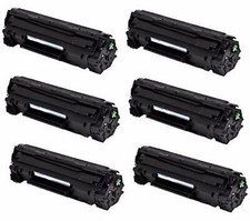 6-PK/PACK Q2612A Toner Cartridge HP 12A LaserJet 1012 1010 1018 1020 3030 3020