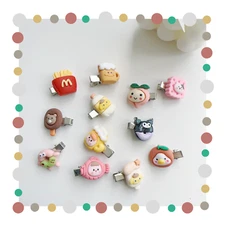 Super Cute Hair Clips Set - 12pcs of Adorable Styles for Kids mini clips gift