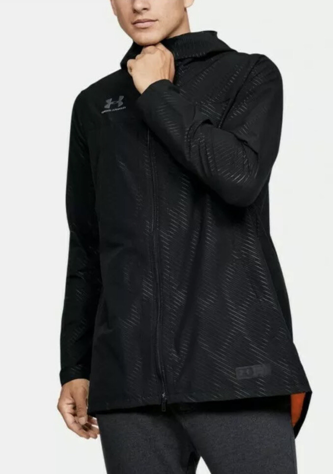 under armour men's accelerate terrace hooded jacket