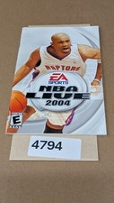 NBA Live 2004 - PS2 - Manual Only  NO GAME 