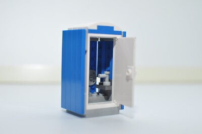 Custom Porta Potty 60073 MOC Model compatible Built with LEGO® bricks