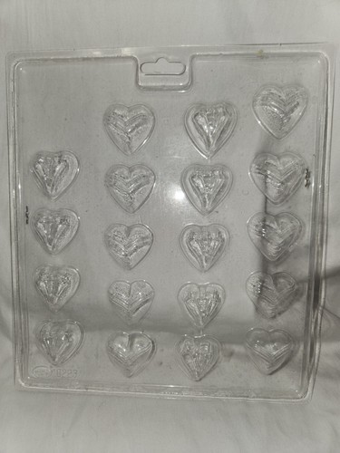 Wedding Hearts Bride Groom Chocolate Candy Mold 0223