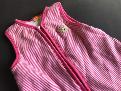 STEIFF Wunderschöner Ringel Schlafsack leicht gefüttert  70cm