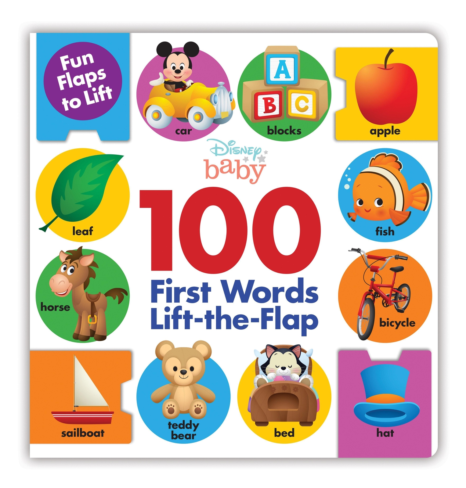 Thumbnail - Disney Baby: 100 First Words Lift-the-flap | Disney Book Group | Buch