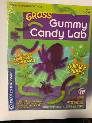 GUMMY CANDY LAB STEM EXPERIMENT KIT THAMES & KOSMOS SCIENCE GUMMIES