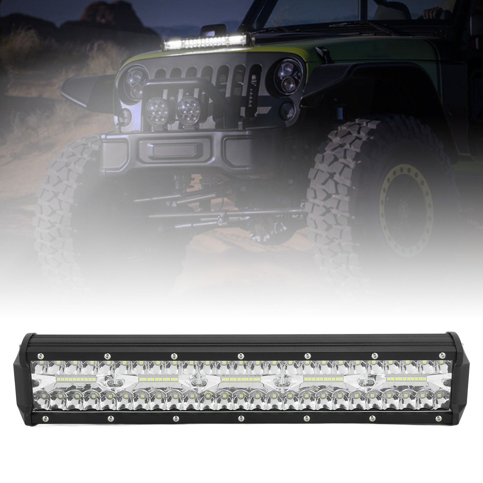 Automobile Work Light White Light 12-24V 300W 15 Inch LED Bar Light ...