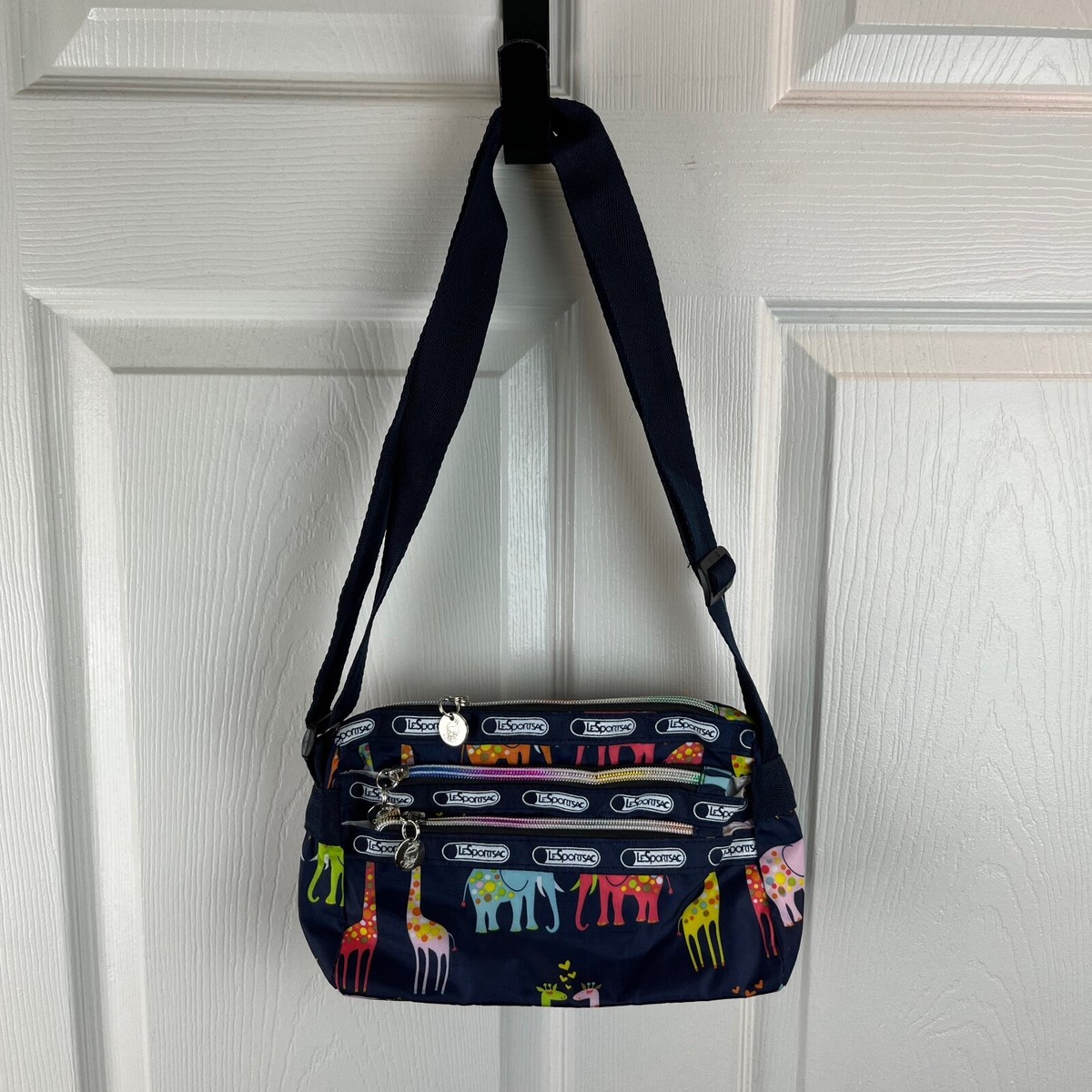 Women's LeSportsac Tokidoki Purse Shoulder Bag Giraffe Elephant