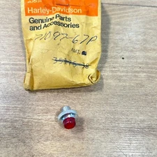 HARLEY AERMACCHI OEM NOS INDICATOR LIGHT LENS / 71097-67P / 250 350 SS SX