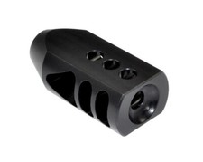 All Steel Tanker Style Competition Muzzle Brake 1/2x28 TPI Thread