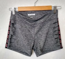 Forever 21 Flex Short S Women's Gray Slits Sides Active Shorts Athletic Yoga....