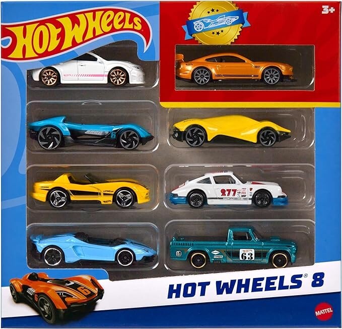 Hot Wheels 54886 1:64 Scale 8 Car Pack | eBay