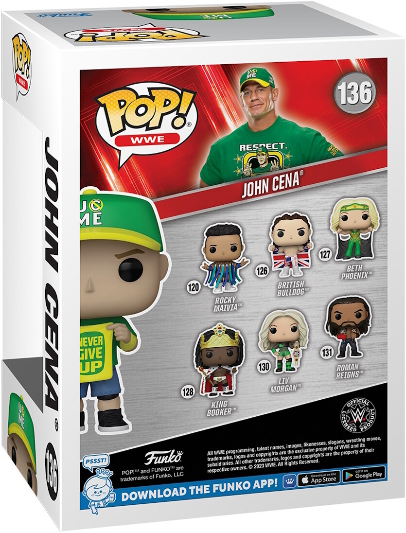 Thumbnail - Wwe - John Cena 136 - Funko Pop Vinyl Figur