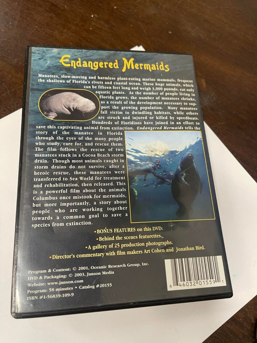 その他 Endangered Mermaids: The Manatees of Florida [DVD] Endangered Mermaids: The Manatees of Florida [DVD] 646032015591| eBay
