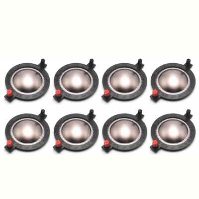 8 x For B&C DE750TN Horn Driver Replacement Titanium Diaphragm Voice Coil 8 Ohms