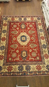 Russischer Teppich Handgeknupft Kazak Ebay