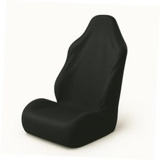 Cotton Super Soft Racing car seat Cover Protection Slip-on Comfort one black