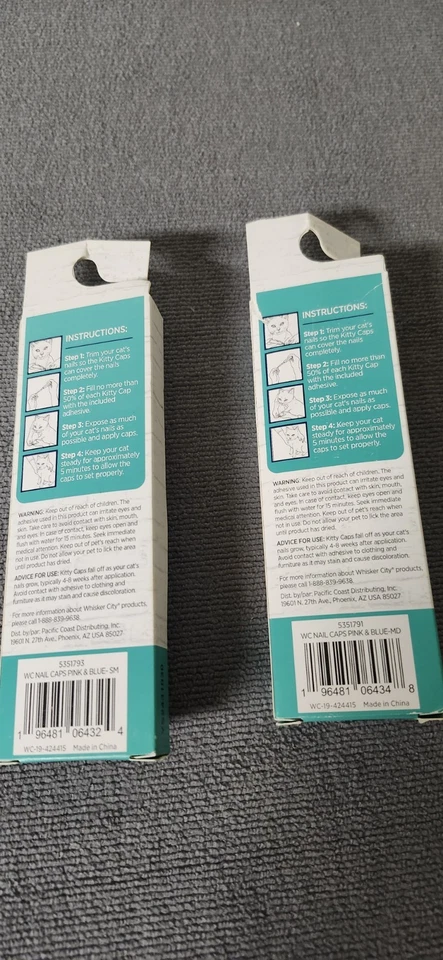 Gorras para gatitos. Mantiene a tu gato alejado de las garras de muebles y arañazos Foto 3 de 3