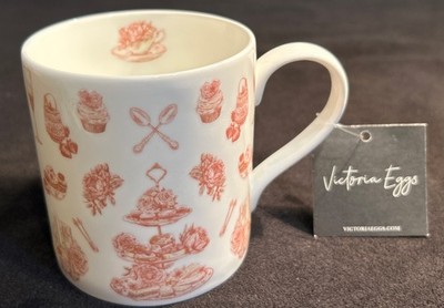 Victoria Eggs Afternoon Tea Mug Limited Bone China NWT