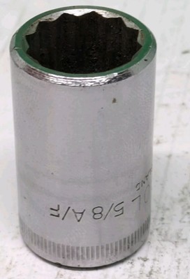 Vintage Britool EB625 5/8''AF Steckschlüssel, 1/2'' Antrieb, 12 Punkt. Andere Größen verfügbar