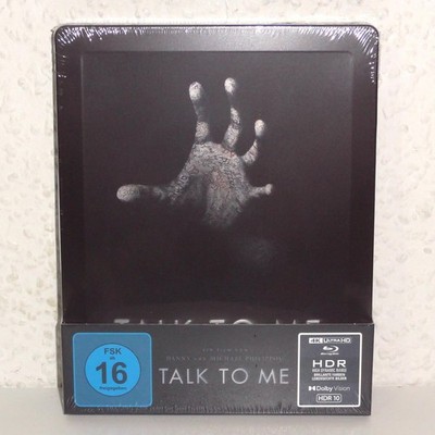4K Ultra HD + Blu-Ray Steelbook Talk to Me (2022) Top Mystery Horror Thriller