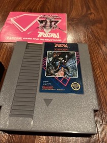 Trojan Captain Commando (Nintendo NES) Cartridge, Manual & Sleeve Included