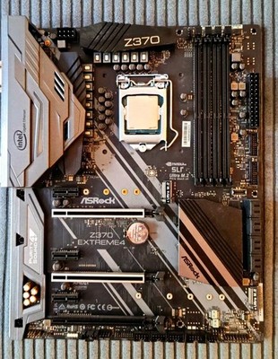 ASRock Z370 Extreme4 ATX Mainboard LGA1151 DDR4 M.2 4 RAM-Slots