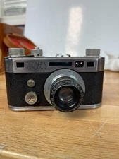 Perfex Fifty-Five 35mm Film Camera w/ Scienar 50mm Lens & Case – Vintage USA