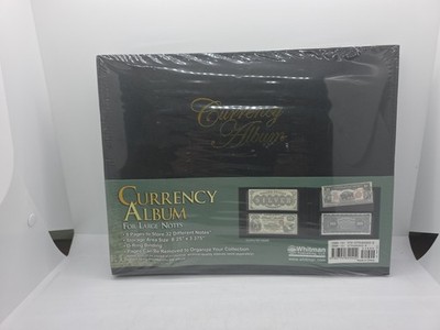 Currency Album For Large US / Obsolete Banknotes Collection Set New Gift Idea