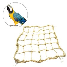 Parrot Hammock Swing Hanging Swings Bird Rattan Ladder for Parrots