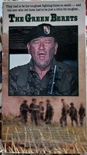 The Green Berets. VHS FREE GIFT WITH THIS PURCHASE 