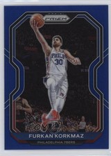 2020-21 Panini Prizm Blue Prizm 58/199 Furkan Korkmaz #160 5ub