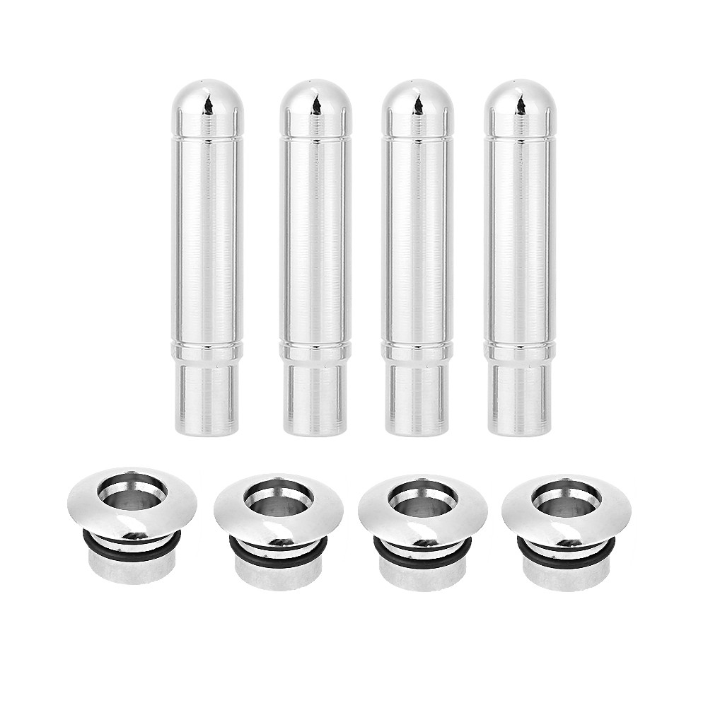 Fit For Malibu Electroplating Aluminium Alloy Car Door Lock Knob Decoratio