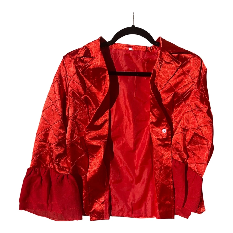 2024 Joker Folie à Deux Harley Quinn Cosplay Costume Uniform 3 Piece Set New - Image 4 of 4