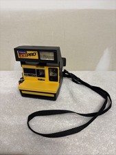 Polaroid 600 Job Pro Instant Camera w/ Strap UNTESTED Great Condit